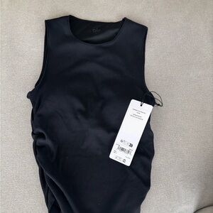 ALO Yoga Ribbed Black Tank Top Sz. S NWT